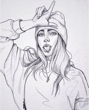 Наброски Билли Айлиш
