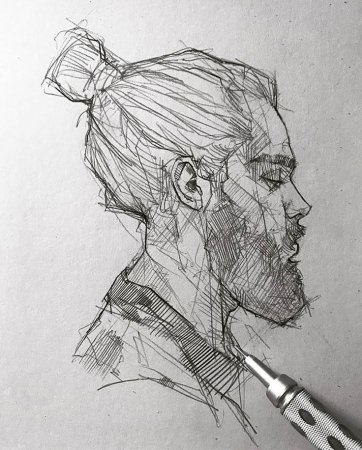 Наброски карандашом