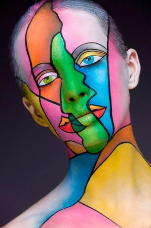 Авангардный боди-пейнтинг