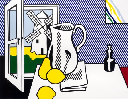 Рой Лихтенштейн Cubist still Life with Lemons