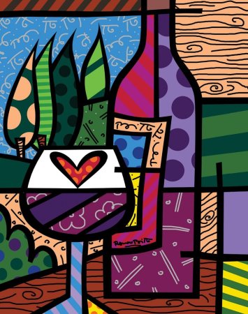 Ромеро Бритто картины