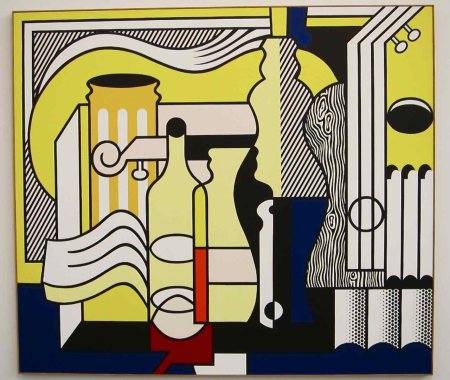 Рой Лихтенштейн кубизм 1979