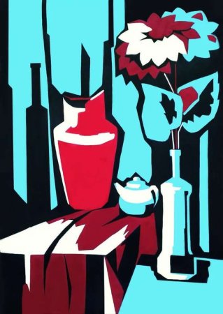 Стилизация натюрморта