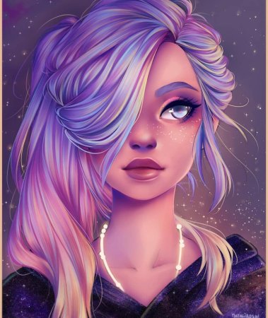 Красивые мультяшные девочки