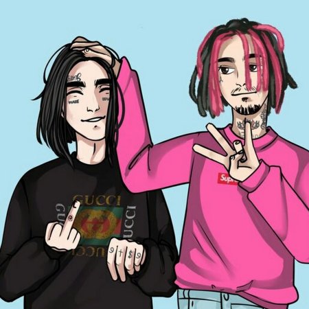 Лизер рэпер арт