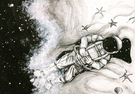 Шлем Космонавта арт