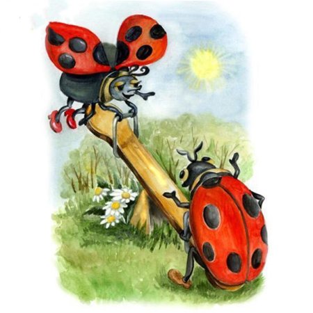 Прикольные Божьи коровки