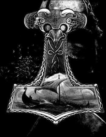 Молот тора в скандинавской мифологии