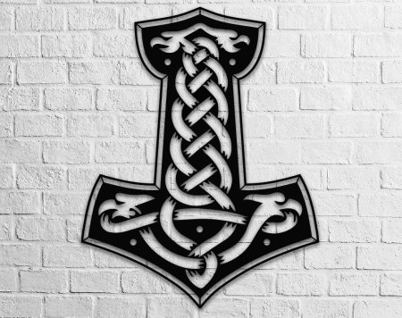 Скандинавские символы молот тора