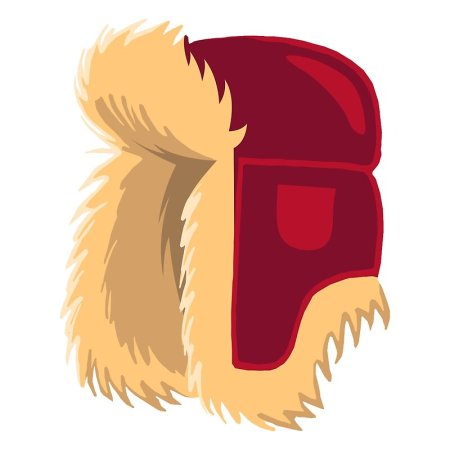 Ушанка нарисованная