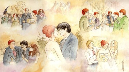 Книжная Джинни Уизли арт