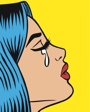 Рой Лихтенштейн девушка с мячом