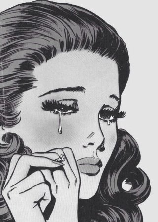 Поп арт черно белый