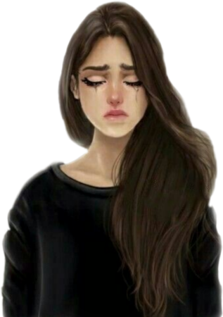 Мультяшные девушки грустные