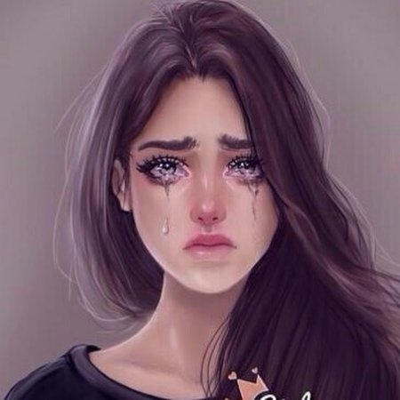 Грустное лицо