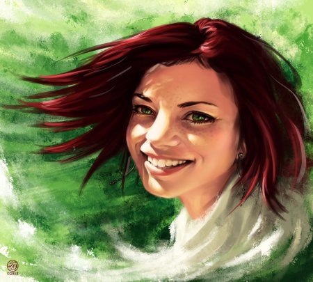 Женщина рисунок