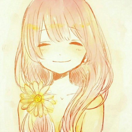 Аниме улыбка девушки