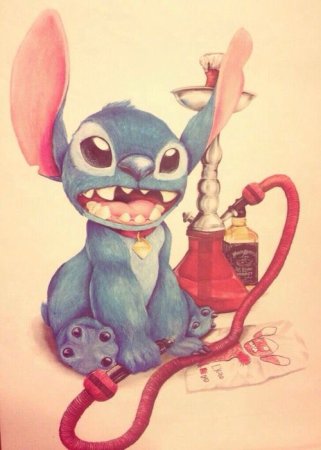 Животные с кальяном