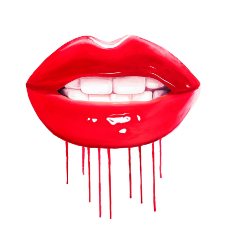 Губы мультяшные