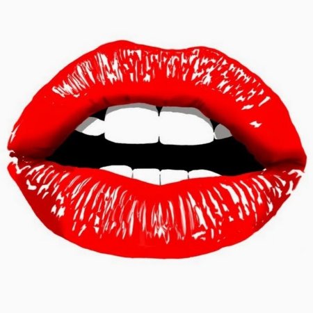 Губы поп арт