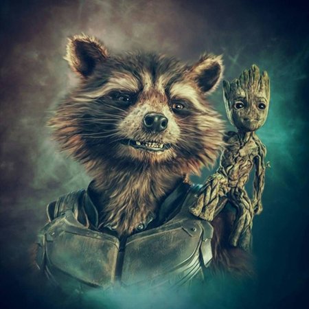 Стражи Галактики ракета и Грут