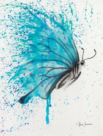 Крылья бабочки арт