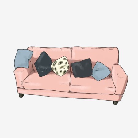 Диван мультипликационный