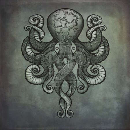 Осьминог / Кракен арт
