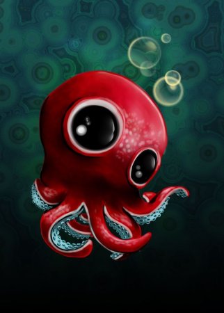 Осьминог арт