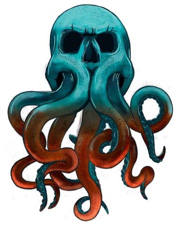 Спрут кальмар Кракен Ктулху