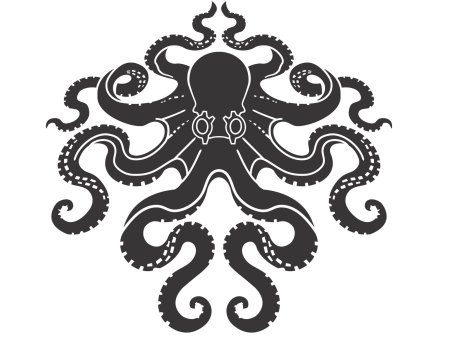 Осьминог орнамент