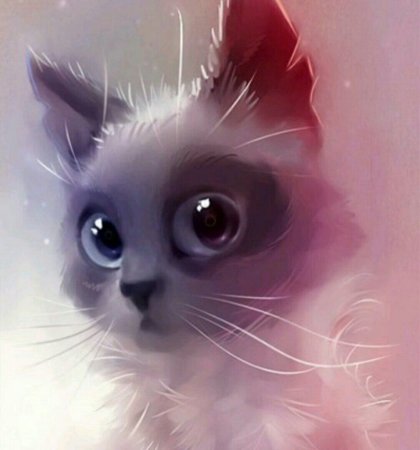 Рыжий кот мультяшный