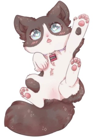 Кошка арт