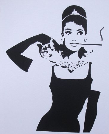 Одри Хепберн Графика