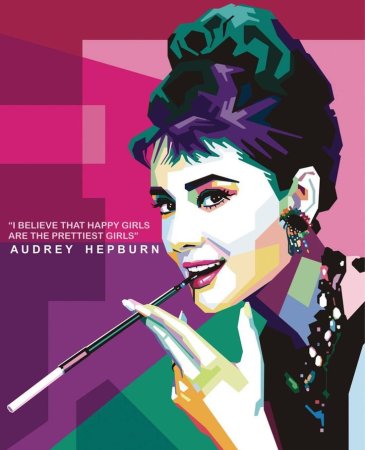 Энди Уорхол картины Одри Хепберн