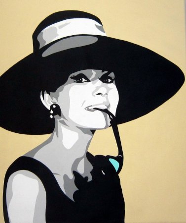 Одри Хепберн поп арт