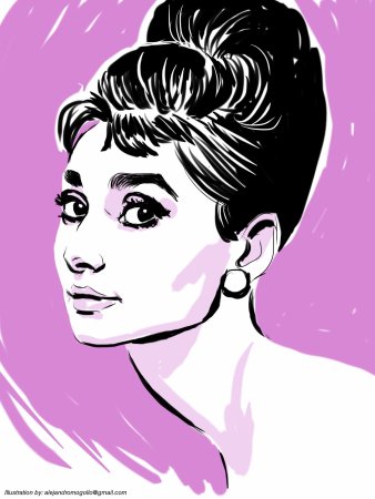 Одри Хепберн картина