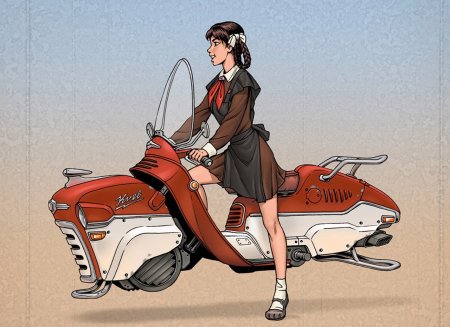 Советский дизельпанк художник Алексей Липатов