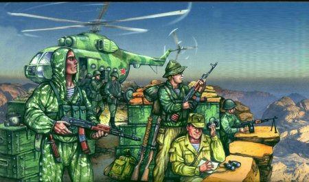 Cold War Афганистан арт