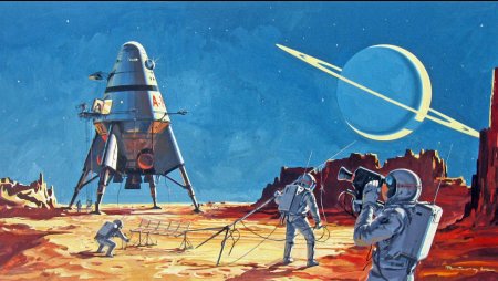 Ретрофутуризм космонавты СССР