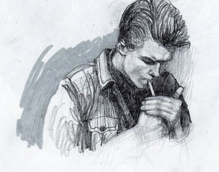 Набросок парня