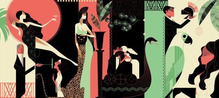 Мэдс Берг художественный декор плакатов