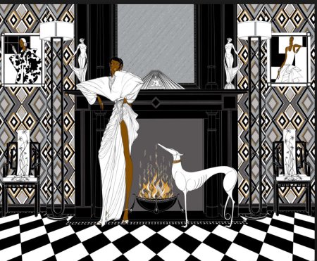 Ар деко орнамент 20 век