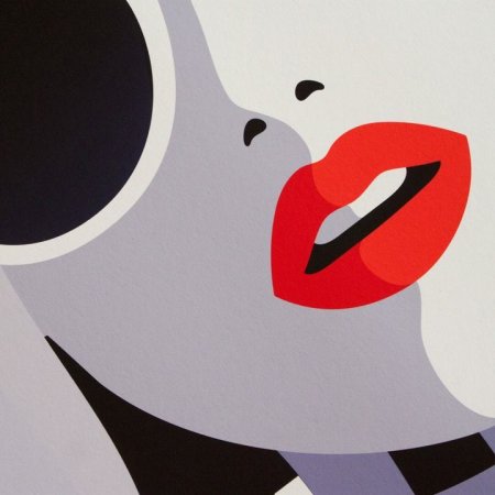 Малика Фавр картины малиновый