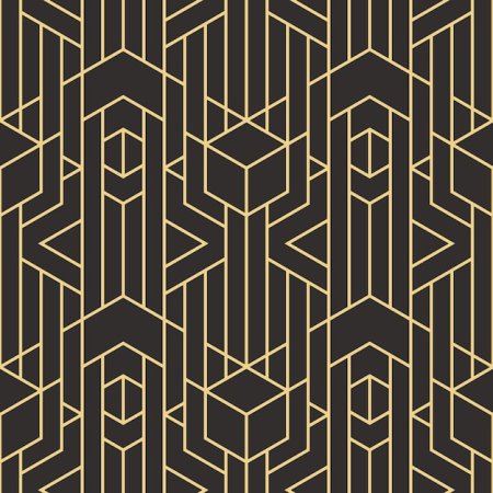 Геометрический орнамент ар деко