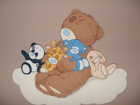 Медведь Тедди арт