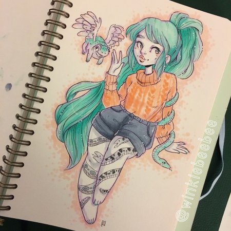 Арты для скетчбука