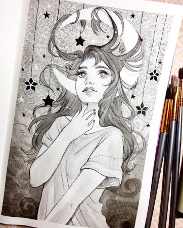 Арты в скетчбук