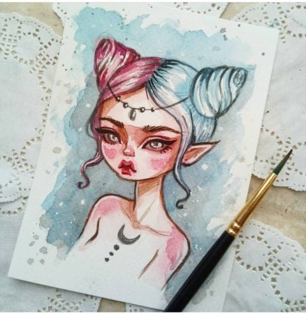 Арты в скетчбук