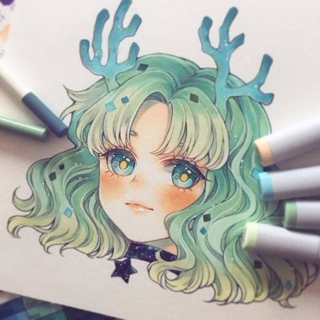 Маркеры для рисования аниме